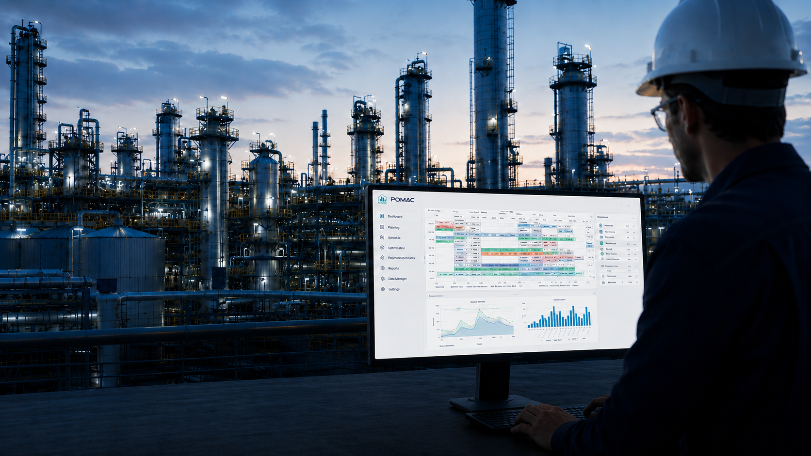 POMAC industrial scheduling platform